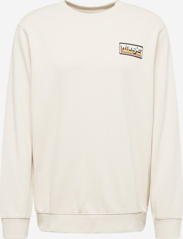 Sweat-shirt WRANGLER en blanc : devant