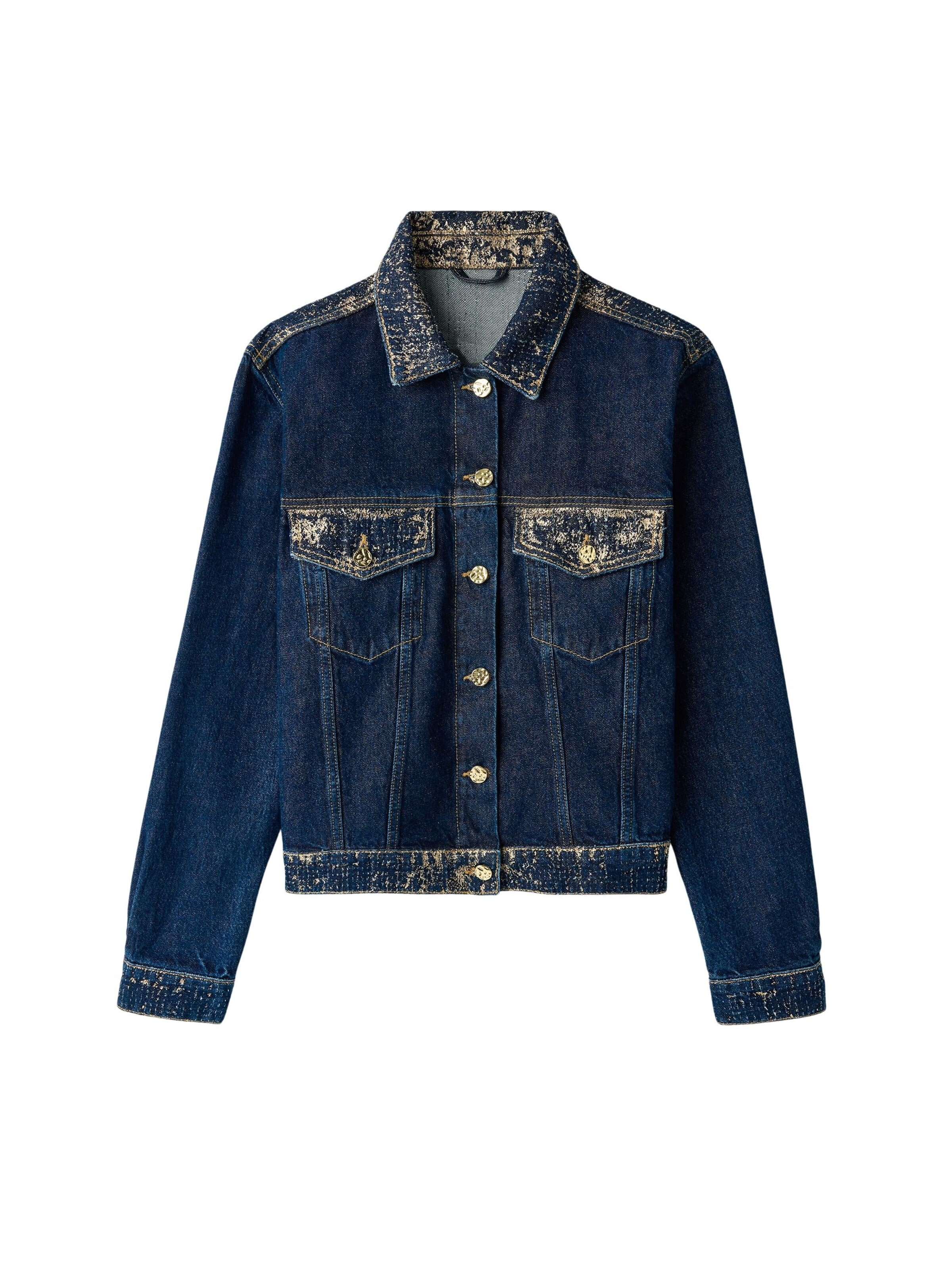 adl Tussenjas in Blauw: voorkant
