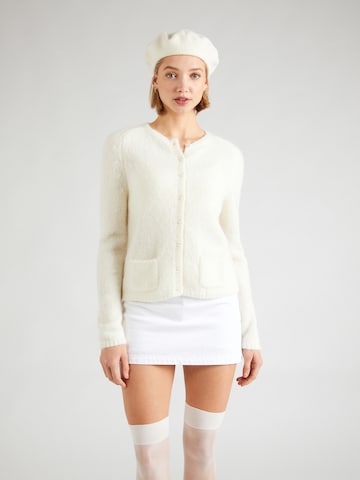 Cardigan 'Vada' Custommade en blanc : devant