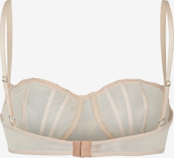 OW Collection Balconette Bra 'CRYSTAL' in Beige