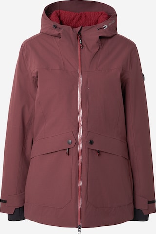 Parka mi-saison 'KOW 16' KILLTEC en rouge : devant