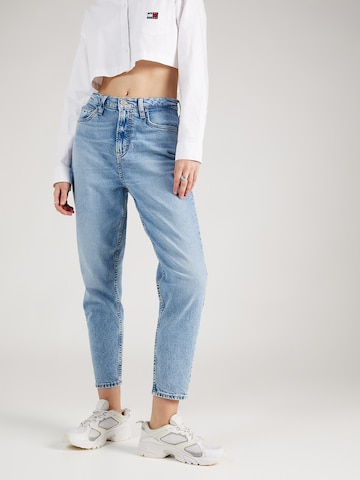 Coupe slim Jean Tommy Jeans en bleu : devant