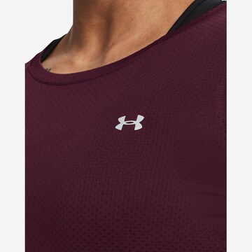 T-shirt fonctionnel UNDER ARMOUR en rouge