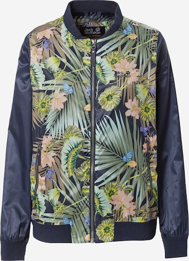 JACK WOLFSKIN Jacke 'PARADISE' in nachtblau / mischfarben, Produktansicht