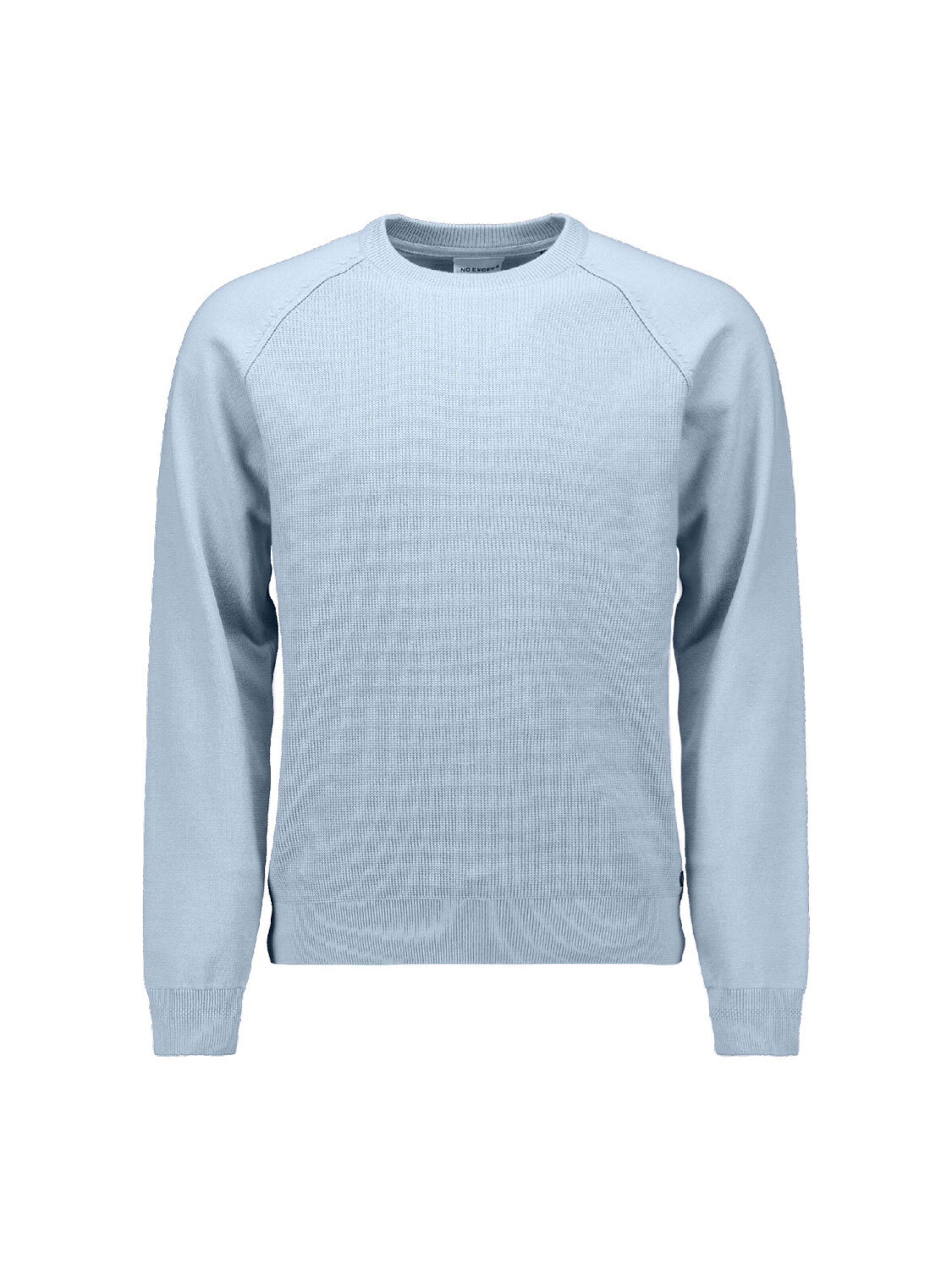 No Excess Sweater in Blue: front
