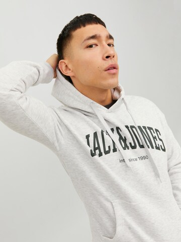 JACK & JONES Sweatshirt 'Josh' in White