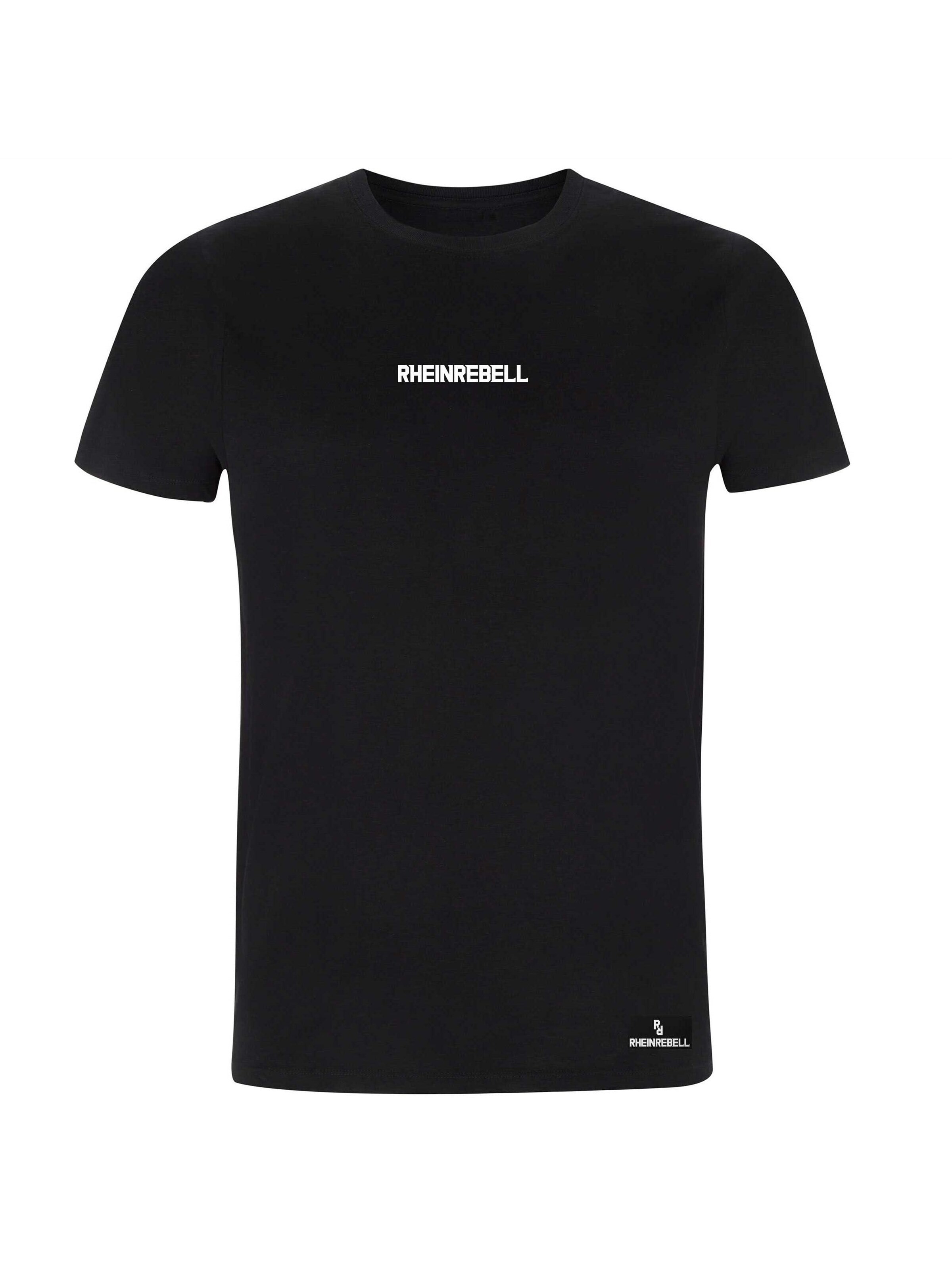 Rheinrebell Shirt in Black: front