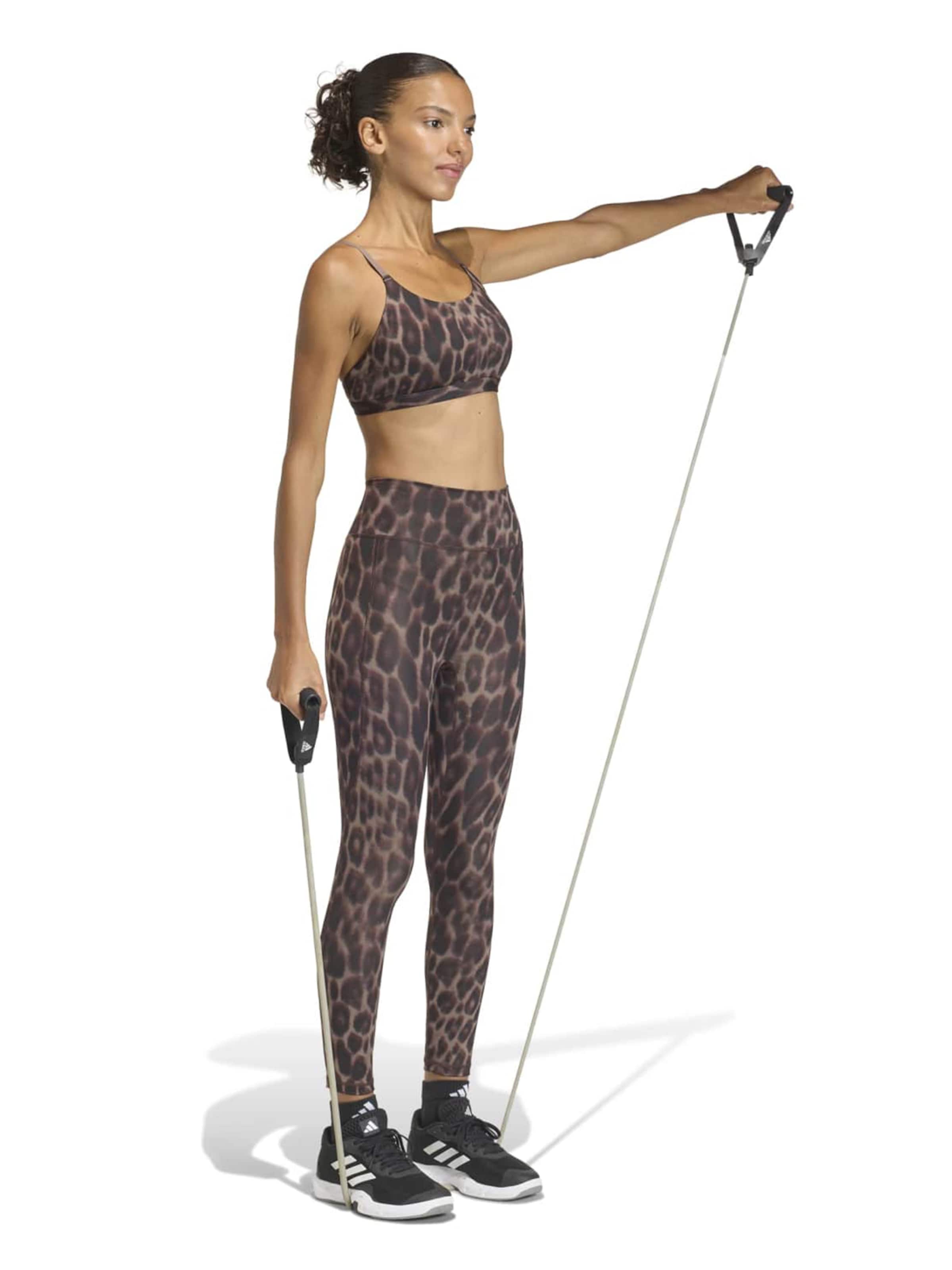 ADIDAS PERFORMANCE Бюстье Спортивный бюстгальтер 'OPT' в Коричневый