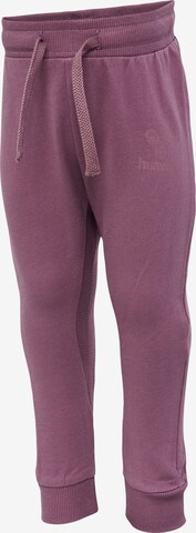 Hummel Tapered Broek in Lila