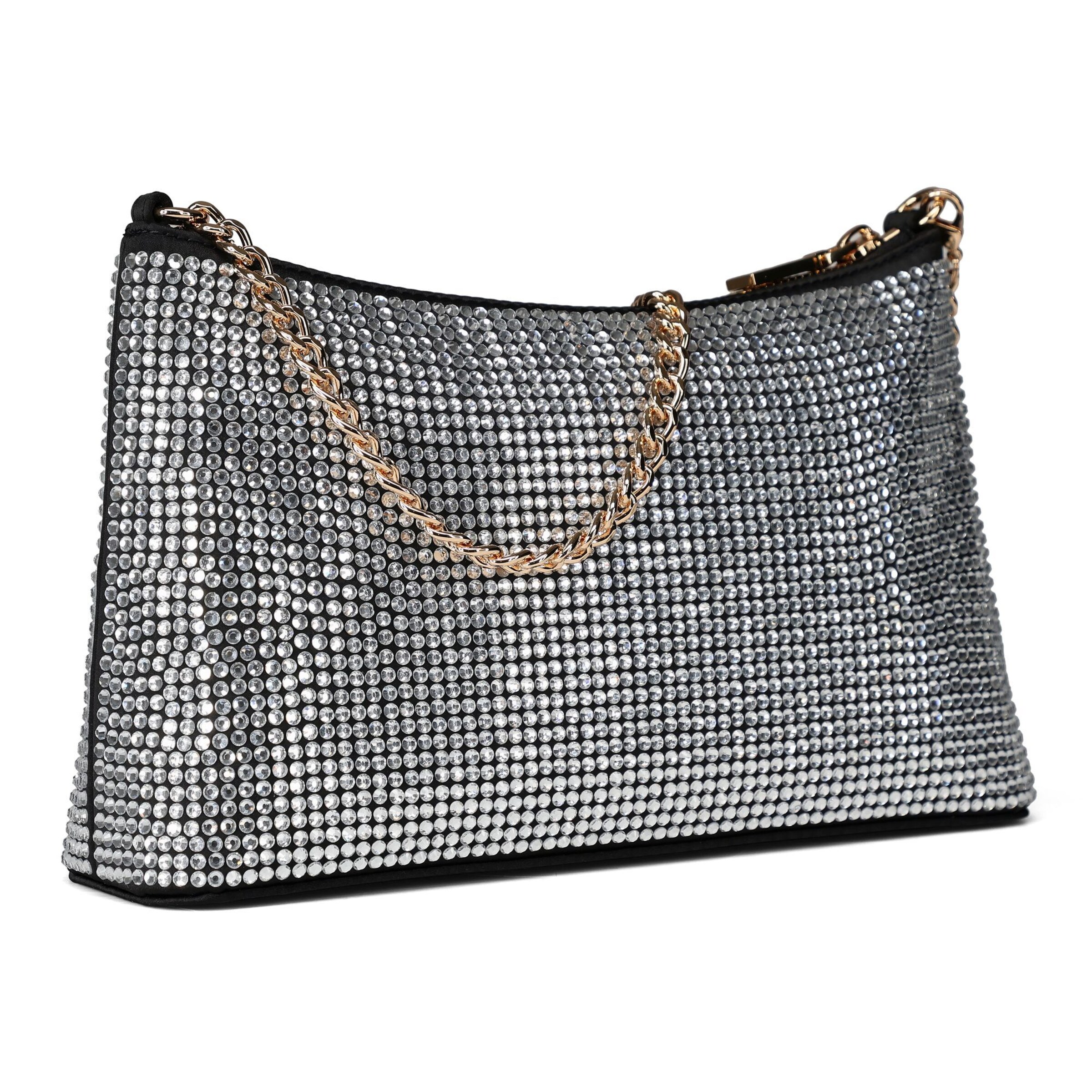 Love Moschino Schultertasche in Silber