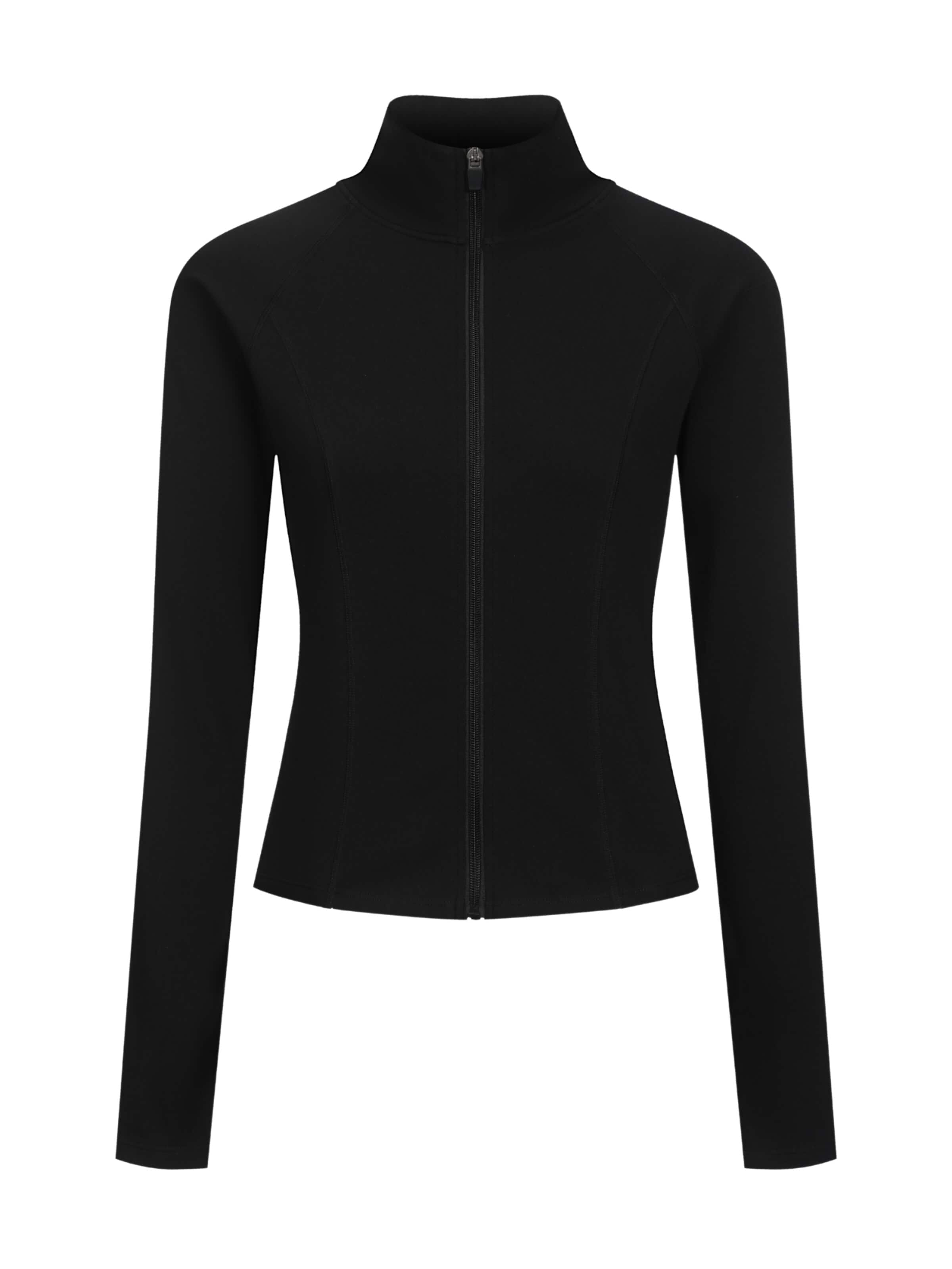 Veste de survêtement cfab (formerly creamy fabrics) en noir : devant