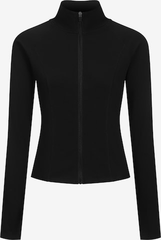 cfab (formerly creamy fabrics) - Sudadera con cremallera en negro: frente