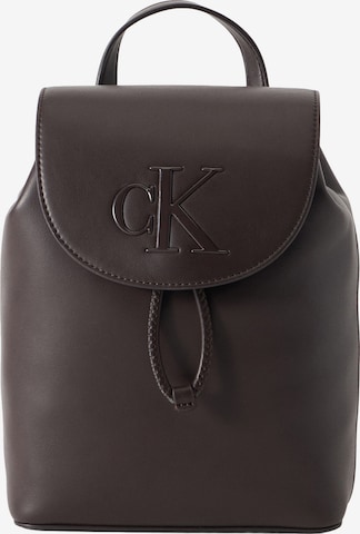 Sac à dos 'BOLD' Calvin Klein en marron : devant