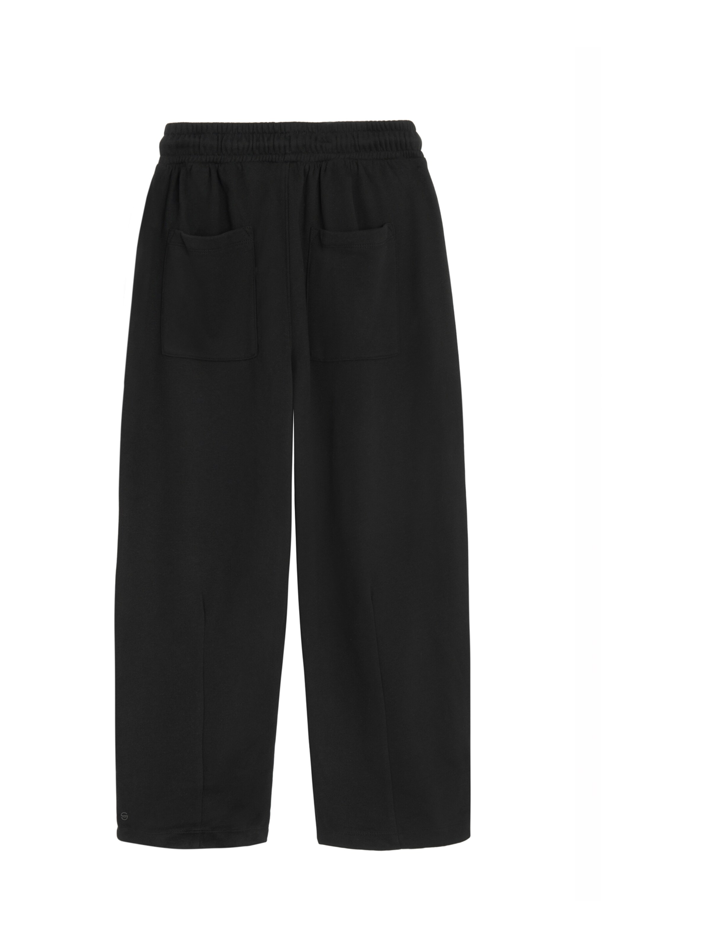 Cool Club Regular Pants in Black: back