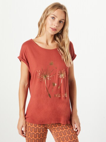 ABOUT YOU - Camiseta 'Cindy' en rojo: frente