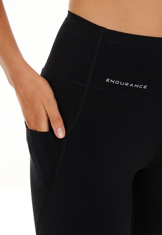 ENDURANCE Regular Sporthose 'Tather' in Schwarz