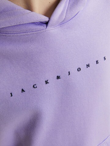 purpurinė Jack & Jones Junior Megztinis be užsegimo 'STAR'
