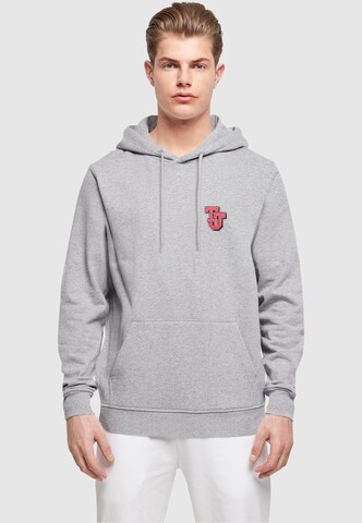 ABSOLUTE CULT Sweatshirt 'Tom and Jerry - Collegiate' in Grey: front