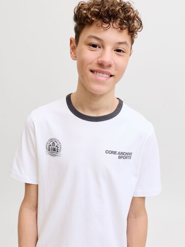 Maglietta di Jack & Jones Junior in bianco