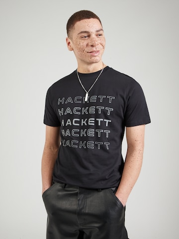 Hackett LondonMajica - crna boja: prednji dio