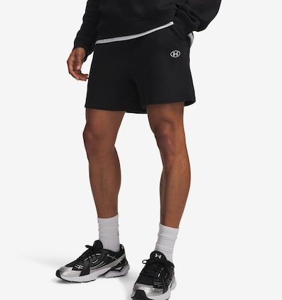 UNDER ARMOUR Sportbroek 'Rival' in L/Regular in de kleur Zwart, Productweergave