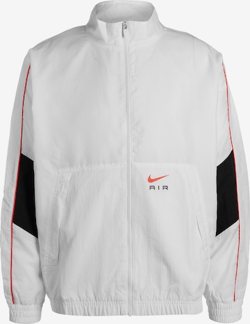 Veste mi-saison 'Air' Nike Sportswear en blanc : devant