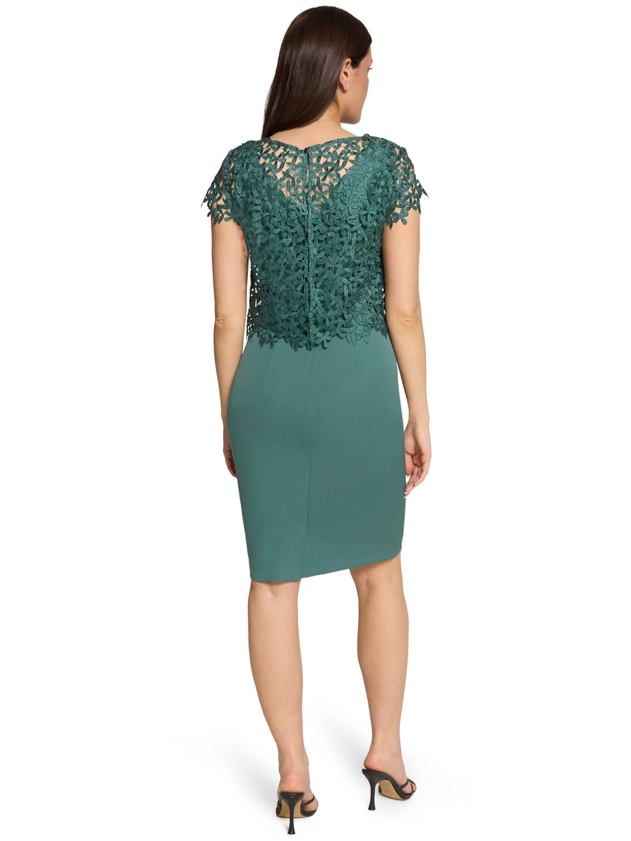 Vera Mont Kokteilové šaty - Zelená