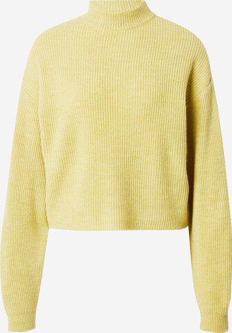 ABOUT YOU Sweater 'Asya' in Yellow: front