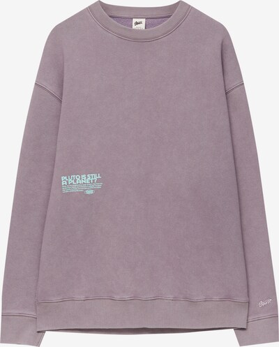 Pull&Bear Sweatshirt in Mint / Purple, Item view