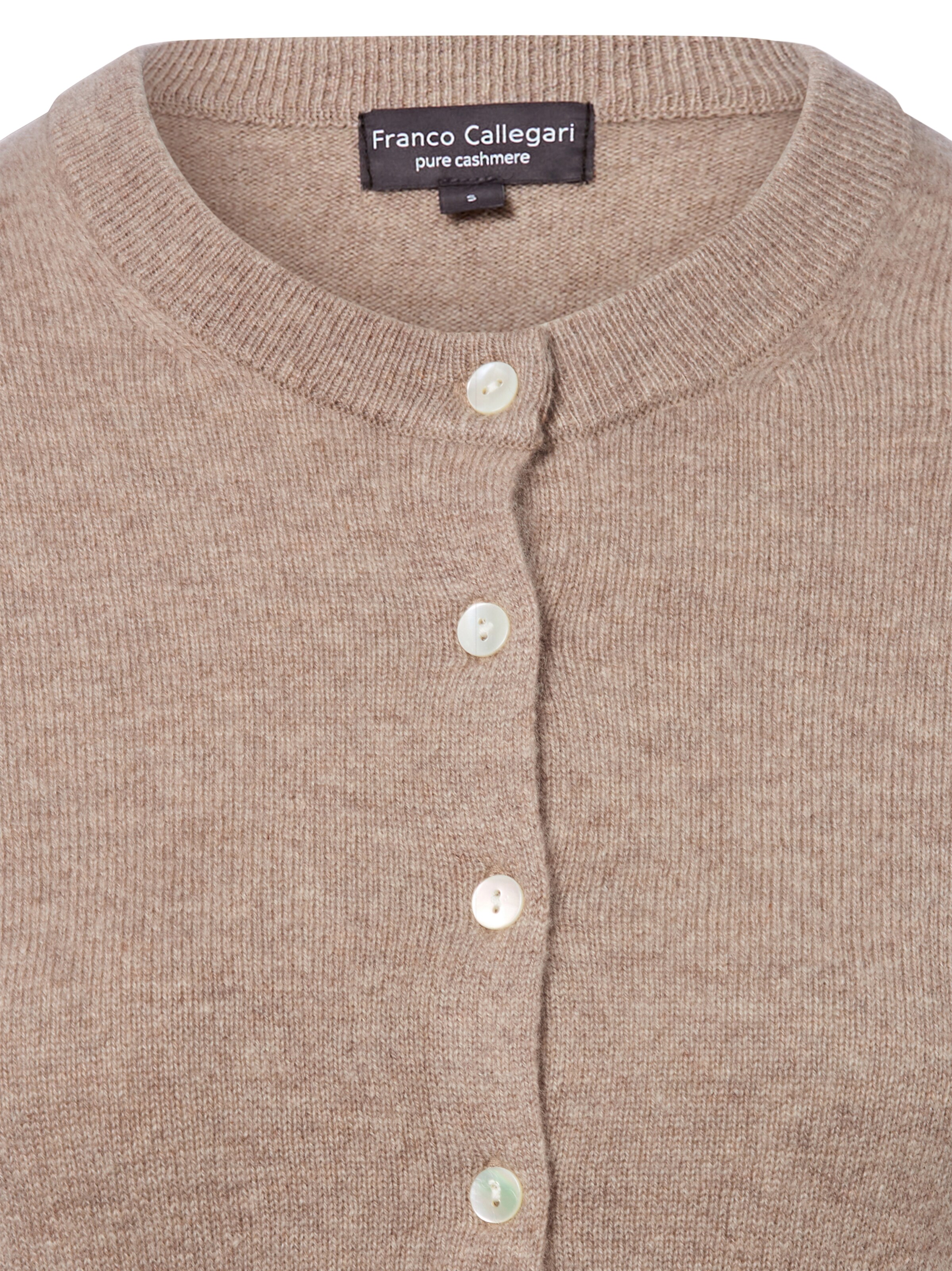 Franco Callegari Strickjacke in Braun
