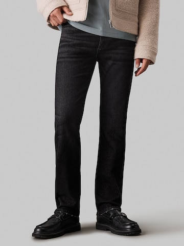 regular Jeans di Calvin Klein Jeans in nero: frontale