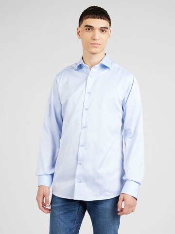 ETON Regular fit Button Up Shirt in Blue: front