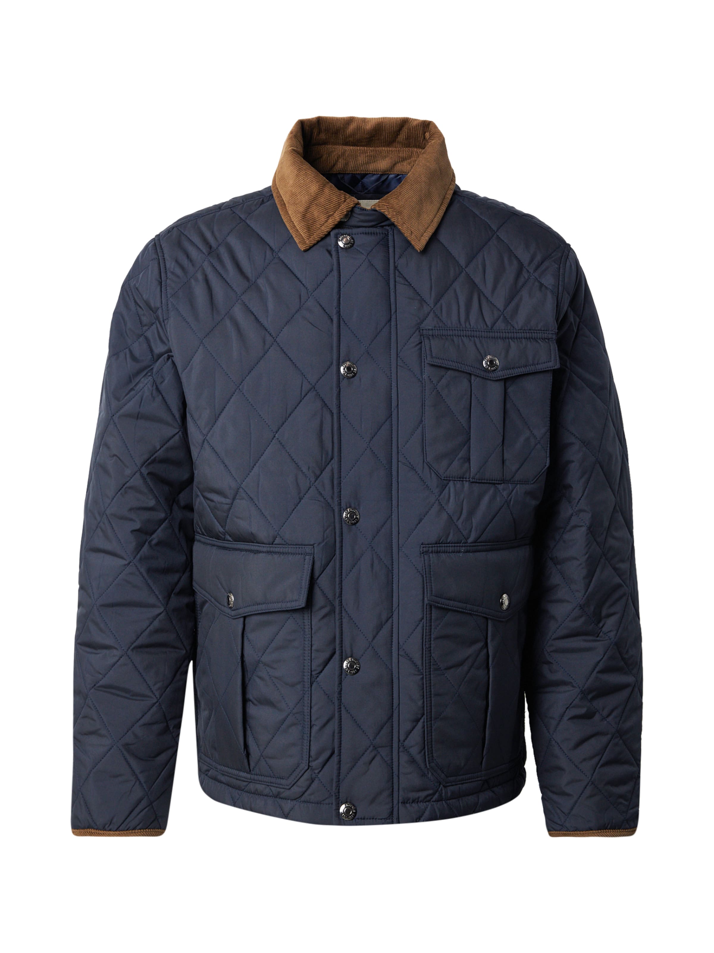 Jack & Jones Premium Демисезонная куртка 'JPRBLUBRYAN' в Темно-синий / Коричневый, Обзор товара