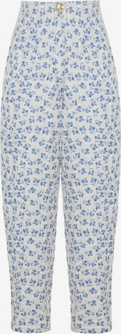 NOCTURNE Loose fit Pants in White: front