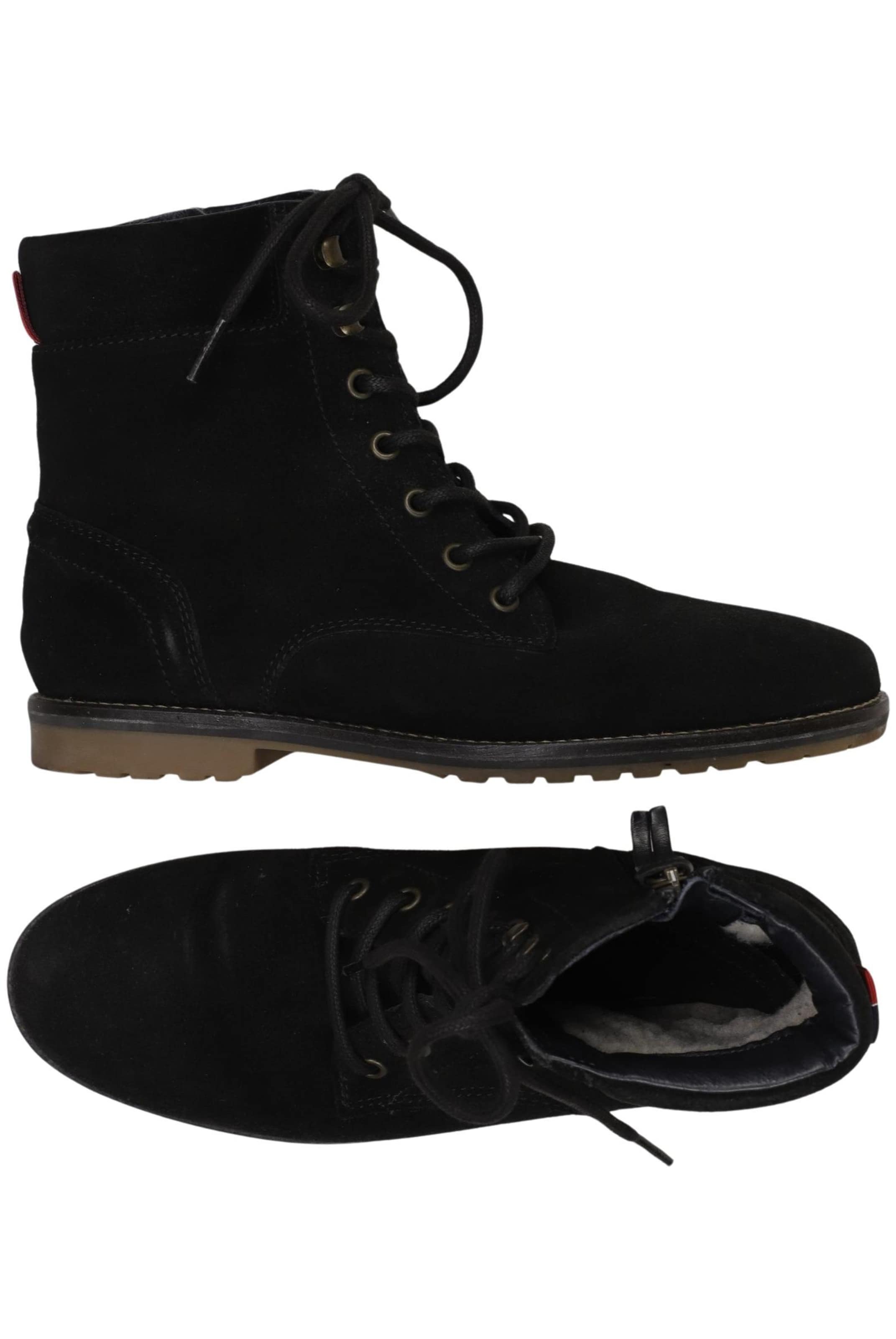 TOMMY HILFIGER Stiefelette 37 in Schwarz: Vorderseite