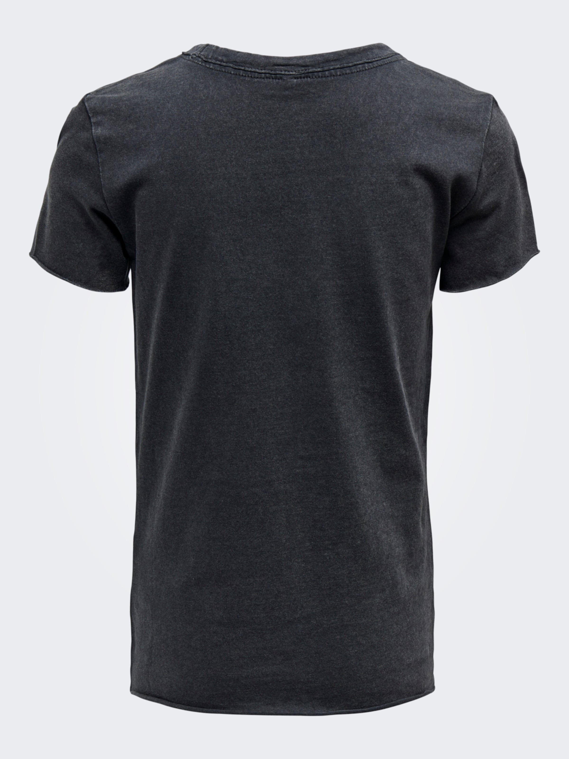 Kinder Teens (Gr. 140-176) KIDS ONLY T-Shirt in Schwarzmeliert - SK68854 Kinder Teens (Gr. 140-176) KIDS ONLY T-Shirt in Schwarzmeliert - SK68854
