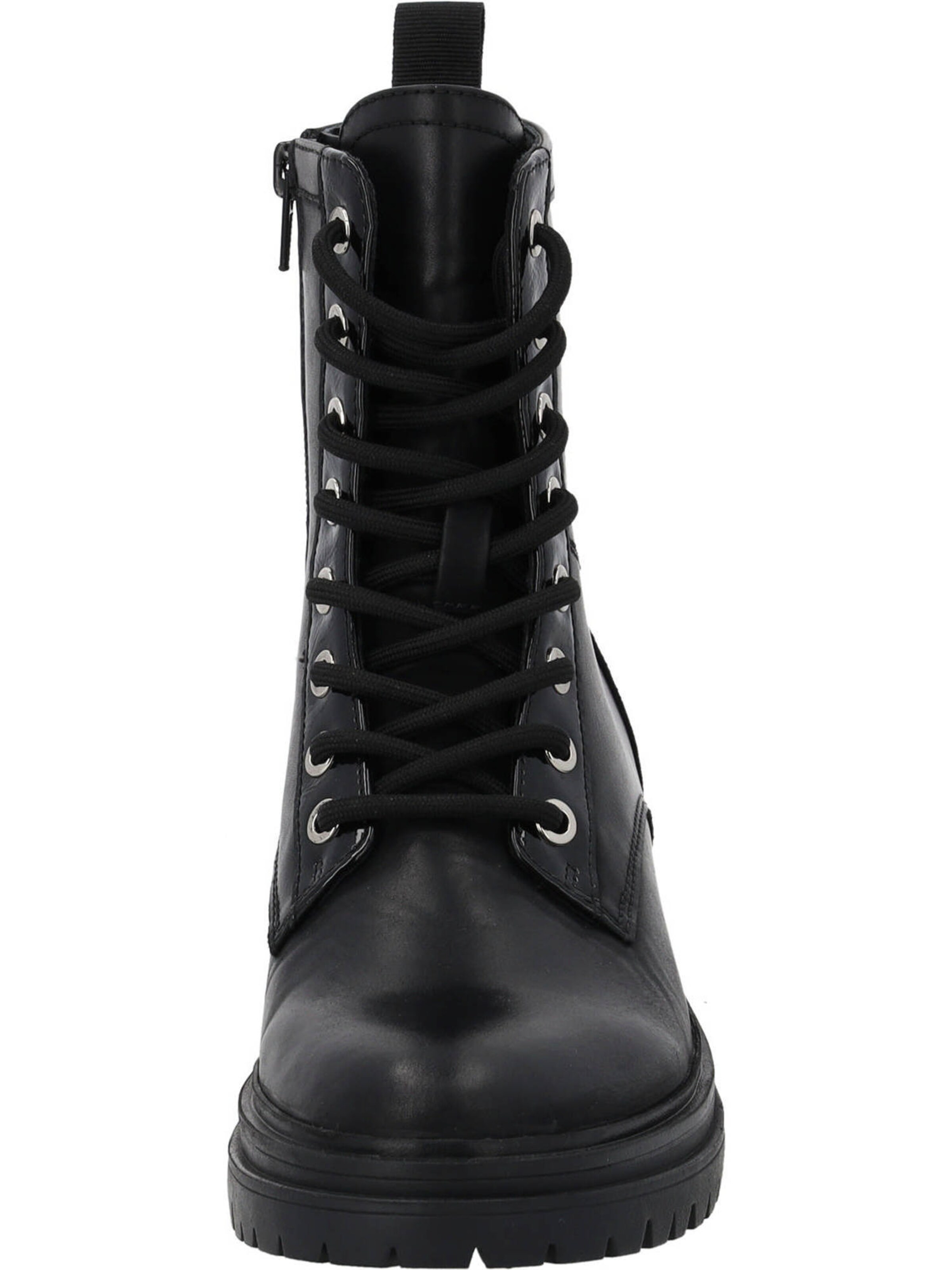 Palado Schnürstiefel 'Sthede' in Schwarz