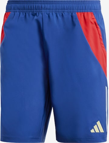 ADIDAS PERFORMANCE Regular Workout Pants 'Tiro 24' in Blue: front