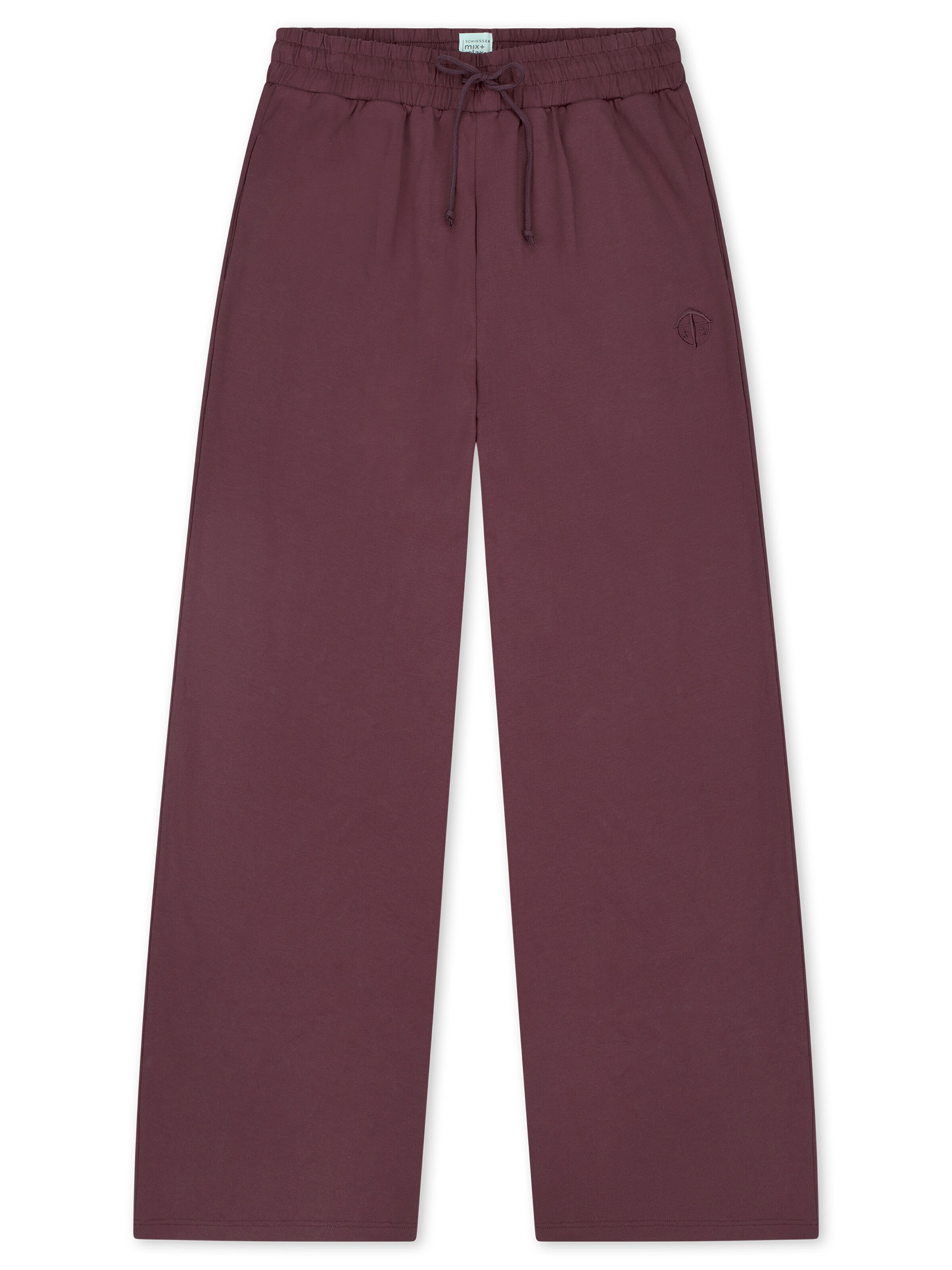 Pantalon de pyjama ' Mix & Relax ' SCHIESSER en marron : devant