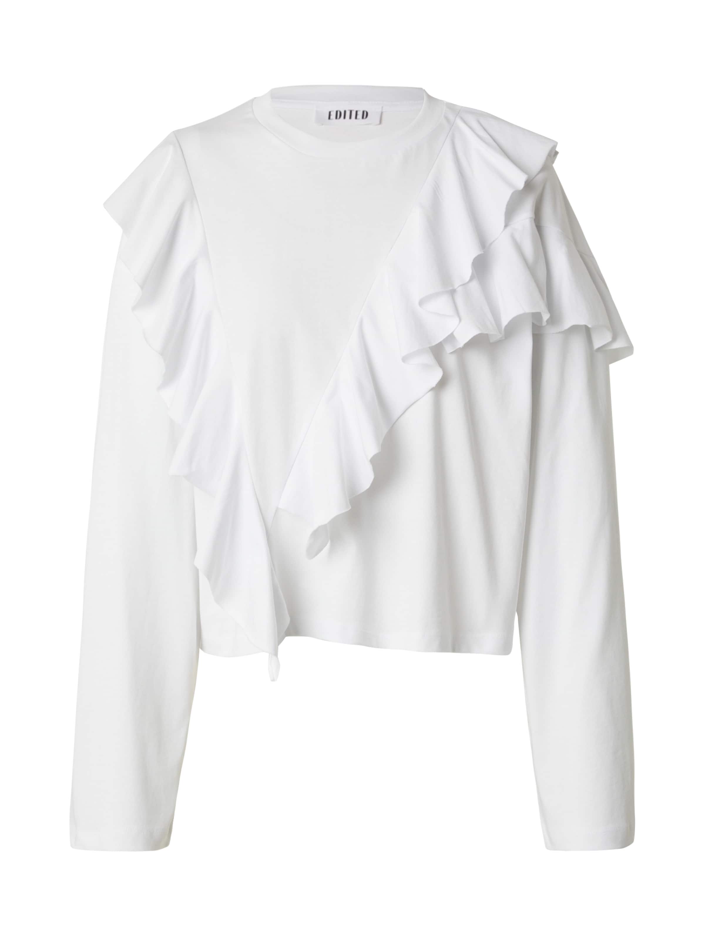 EDITED Μπλουζάκι 'Oda' σε λευκό: μπροστά