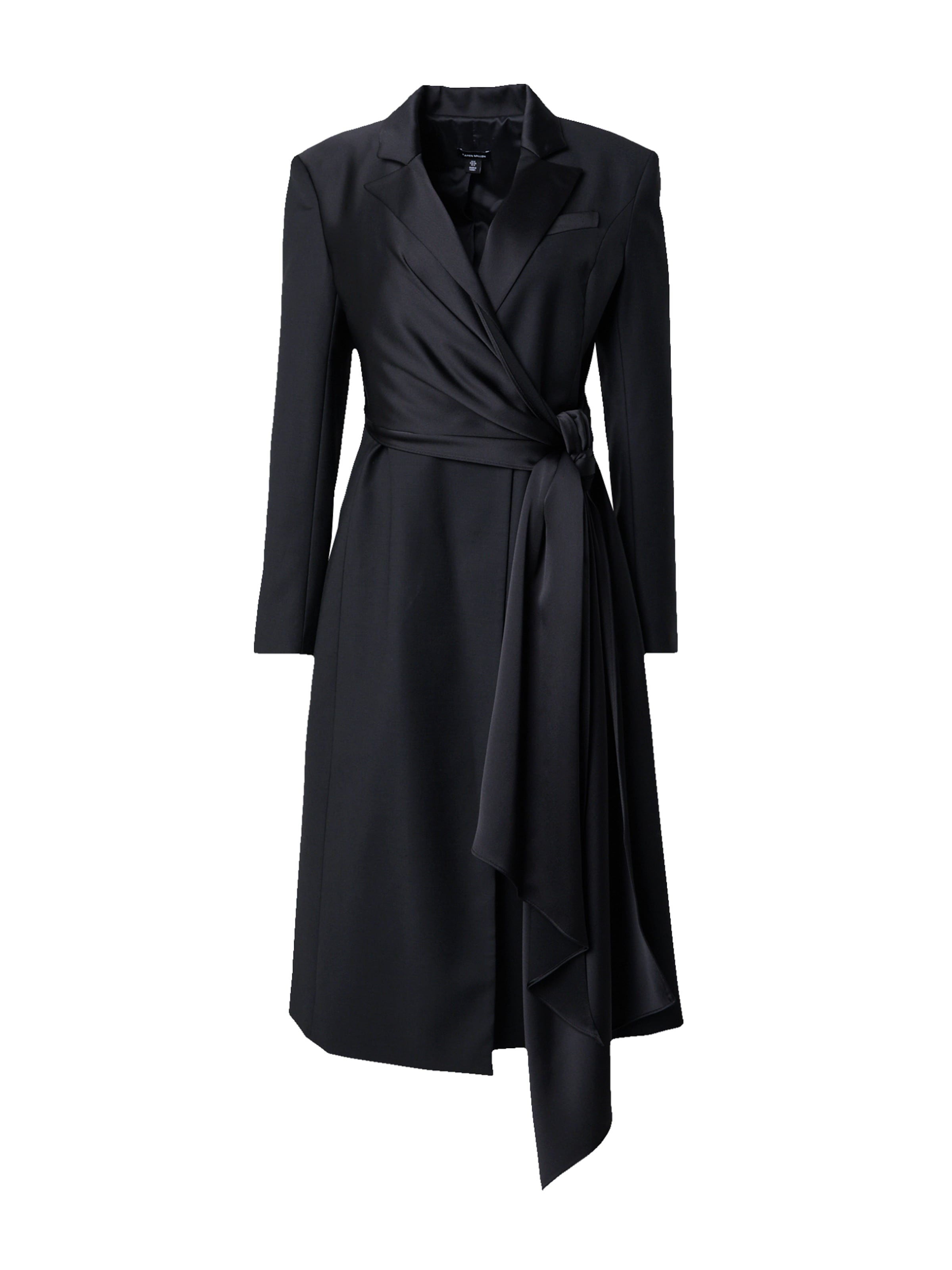 Karen Millen Φόρεμα σε μαύρο: μπροστά