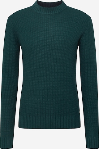 TOM TAILOR Sweater in Green: front