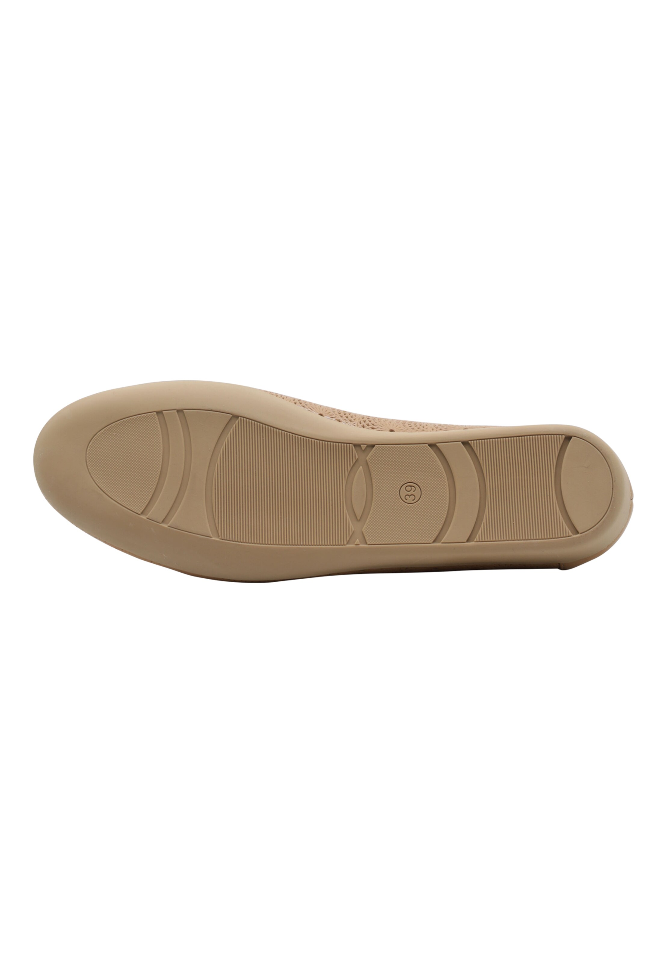 Frauen Ballerinas Usha Ballerina in Sand - VE42903 Frauen Ballerinas Usha Ballerina in Sand - VE42903