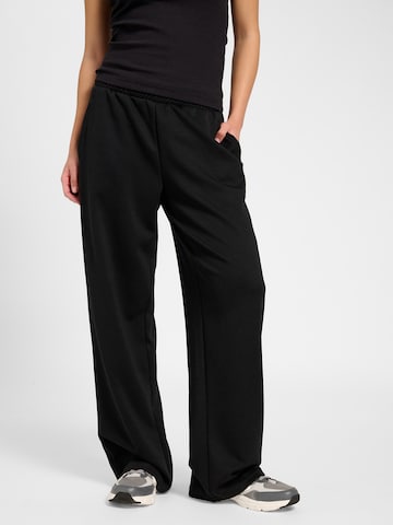 Hummel Loosefit Sportbroek in Zwart: voorkant
