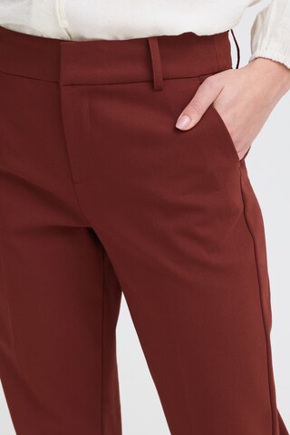 Regular Pantalon 'FRVitae Tessa' Fransa en rouge