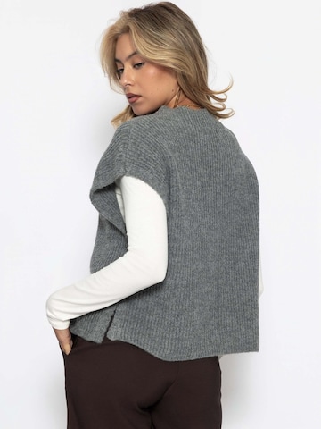 SASSYCLASSY Strickweste‌‌‌‌‌‌ in Grau