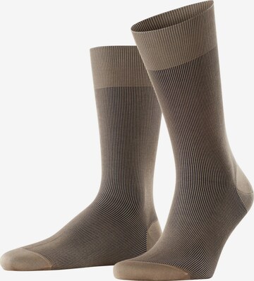 FALKE Socken 'Fine Shadow' in Silber: Vorderseite