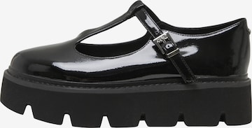 BUFFALO Loafer 'Darya' värissä musta: etupuoli