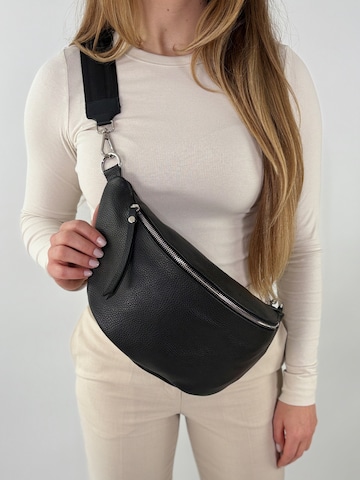 lePelou Fanny Pack 'ROMA' in Black