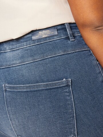 ONLY Curve Skinny Jeans 'MILA' in Blau